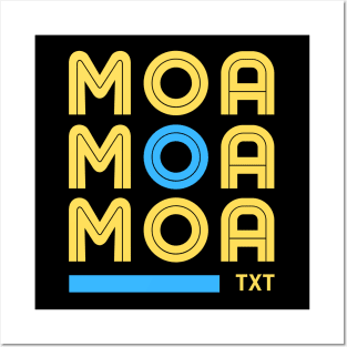 Retro MOA TXT Posters and Art